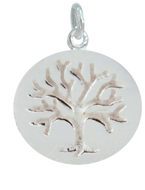 Anhänger Tree of Life Lebensbaum mini 8 mm 925 Silber