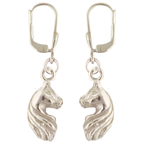 Ohrhänger Pferdekopf romantisch 925 Silber Ohrhänger Pferdekopf romantisch 925 Silber