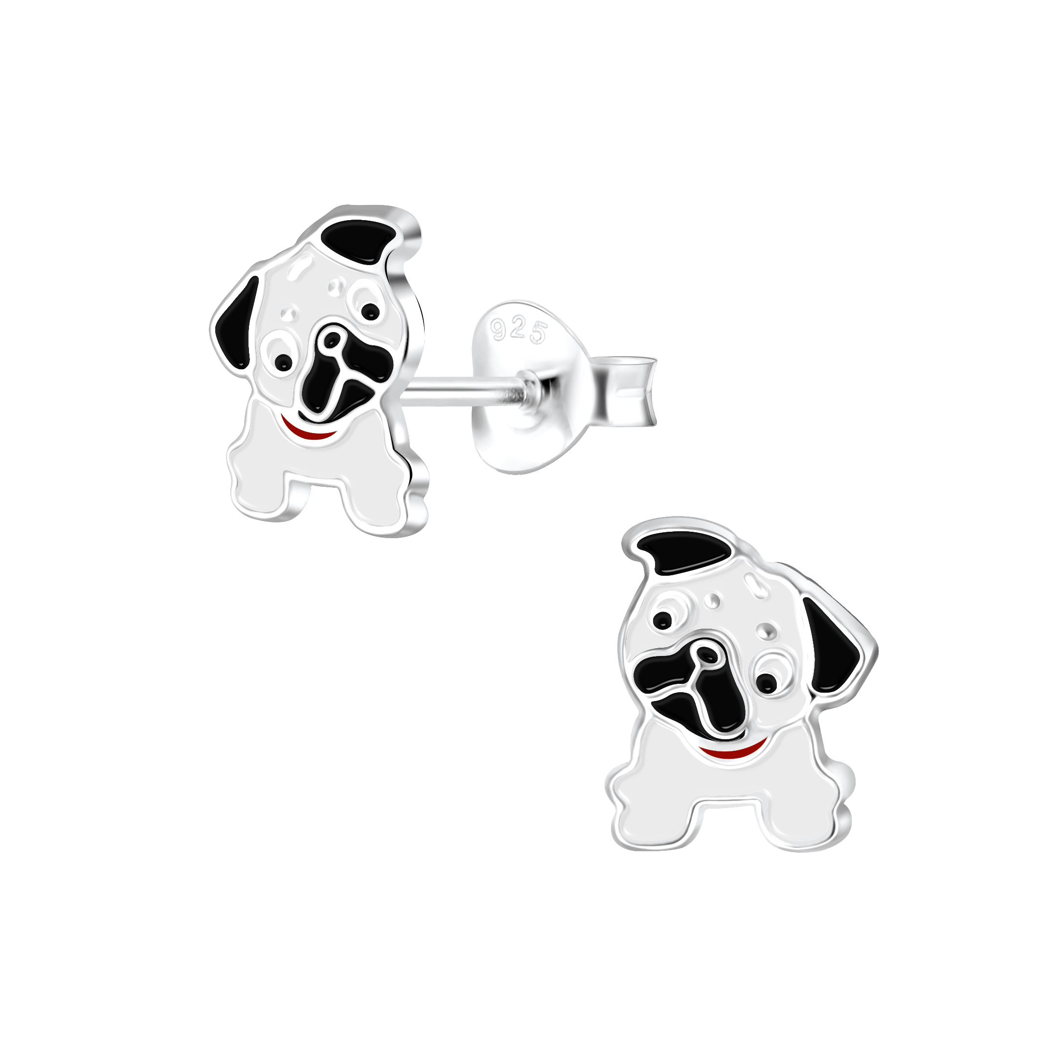 ohrstecker-kleine-bulldogge-925-silber-e-coated-15613-12083 Ohrstecker kleine Bulldogge 925 Silber e-coated