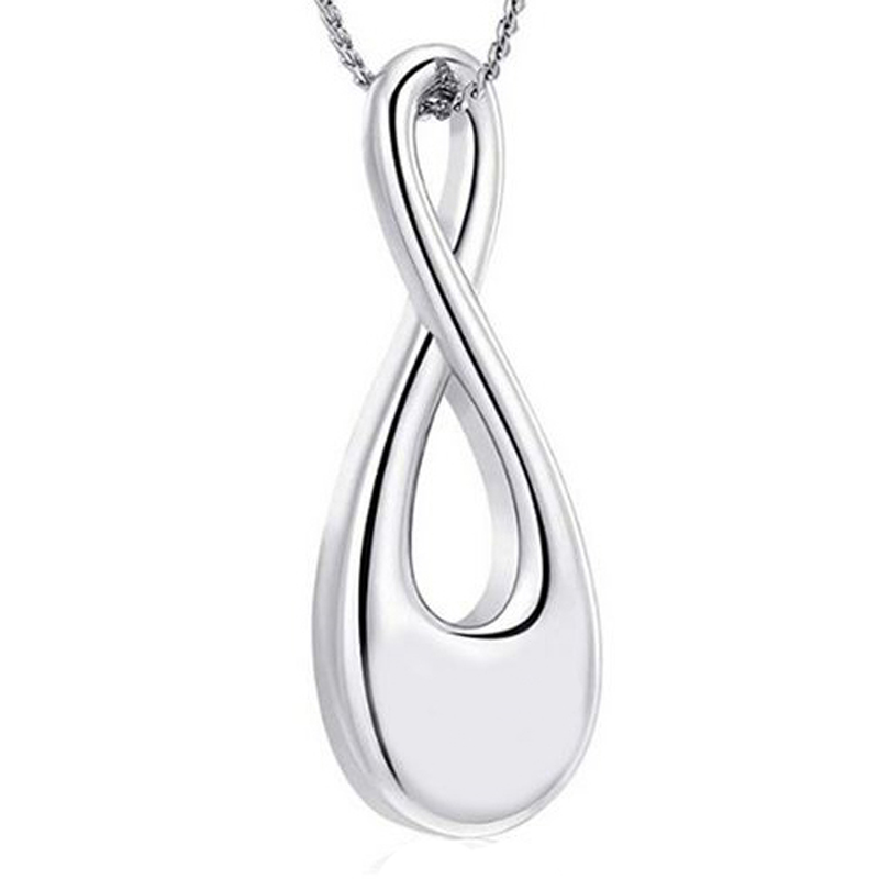 memorial-anhanger-edelstahl-unendlich-6-x-30-mm-an-kette-50-6612 Memorial Anhänger UNENDLICH 6 x 30 mm an Kette 50 cm