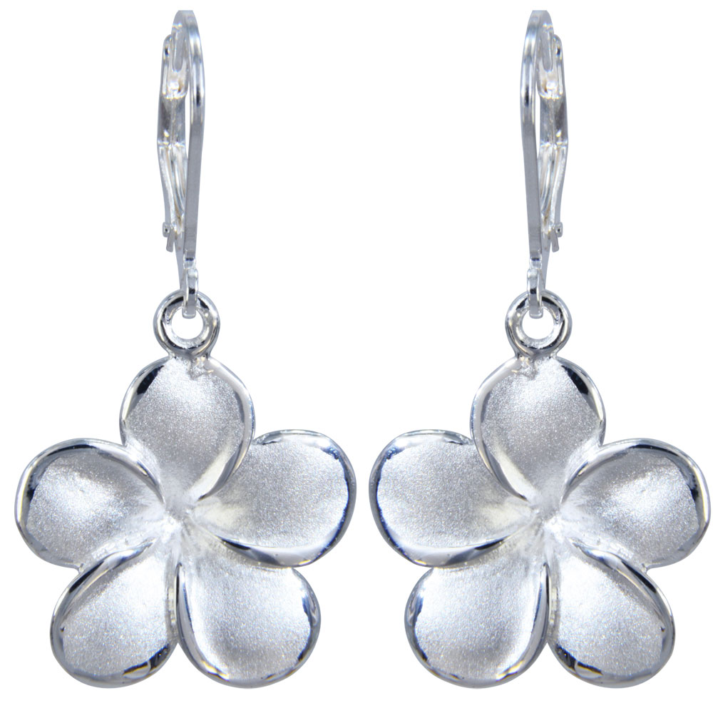 Ohrhänger Champac- Flower 20 mm 925 Silber Ohrhänger Champac- Flower 20 mm 925 Silber