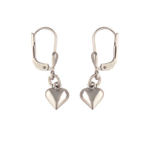 Herz Ohrhänger 925 Silber Herz Ohrhänger 925 Silber