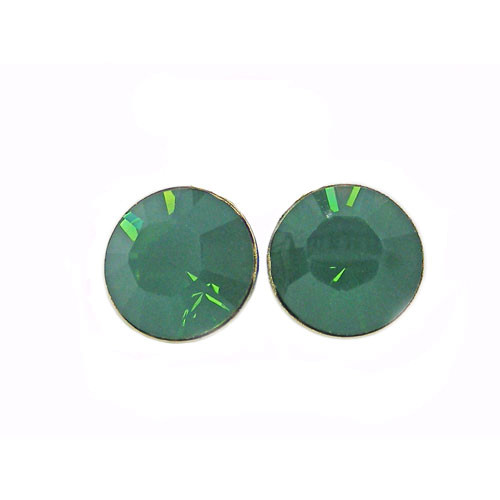 Ohrstecker Kristall 6mm in Palace Green Opal