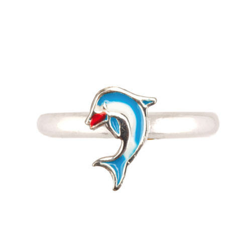 Ring Delphin 925 Silber