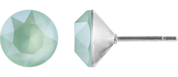 Ohrstecker Kristall 6mm in Mint Green