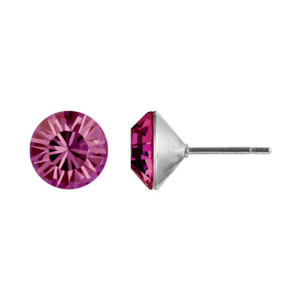 Ohrstecker Kristall 6mm in Antique Pink