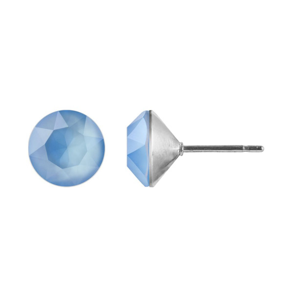 Ohrstecker Kristall 6mm in Summerblue