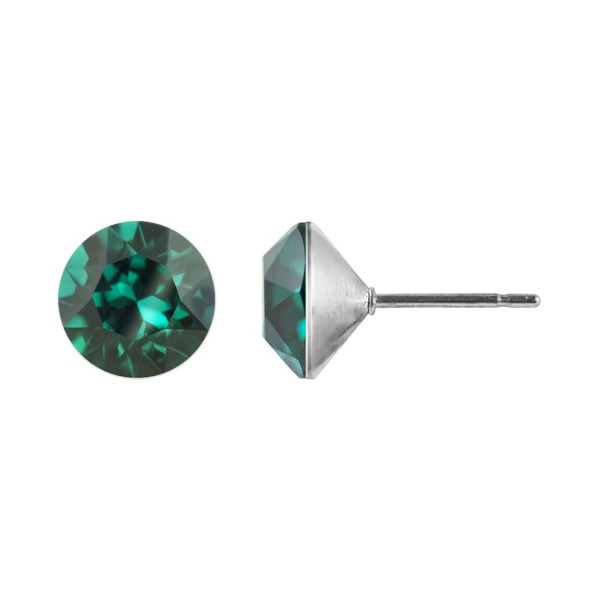 Ohrstecker Kristall 6mm in Emerald